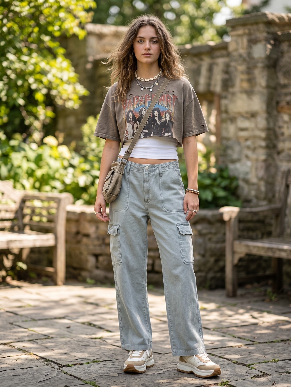 Velvet Heart Bradley Utility Cargo Pants Washed Gorpcore Downtown Girl